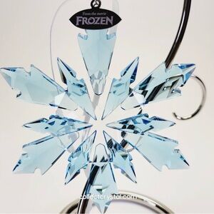 Disney Frozen Swarovski Crystal Snowflake Ornament